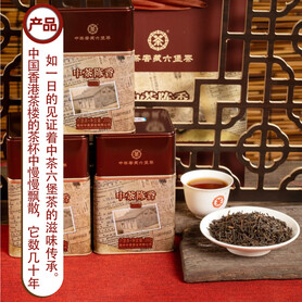 S017/2023 China Tea 2023 Aged Aroma Liubao Tea (2 Cans - 2 x 200g)